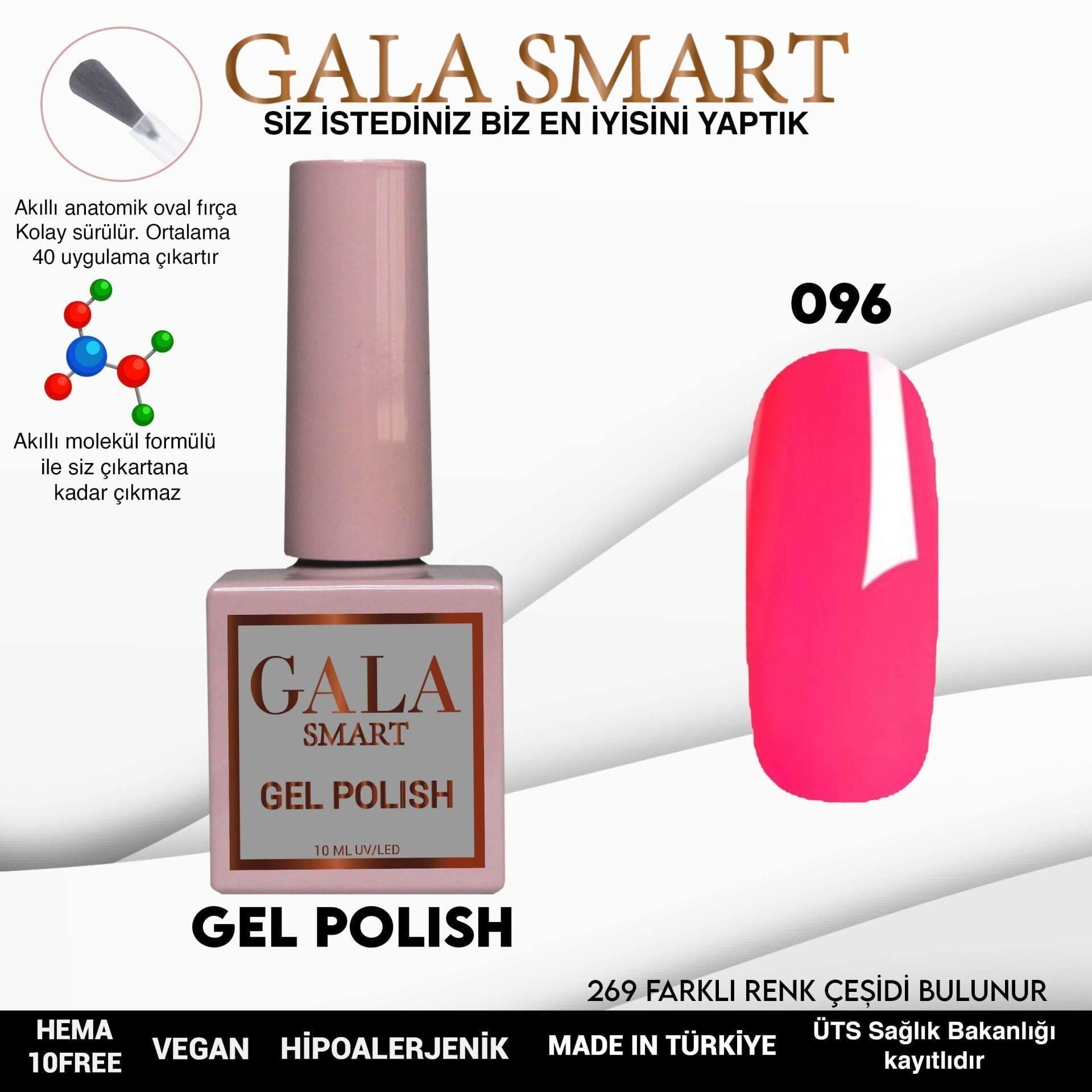 GALA SMART CLASSİC KALICI OJE 10 mle NO:096