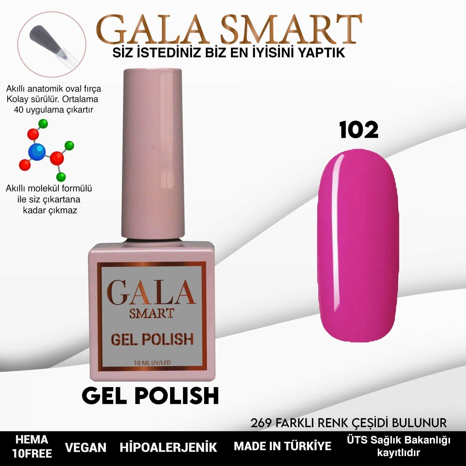 GALA SMART CLASSİC KALICI OJE 10 mle NO:102