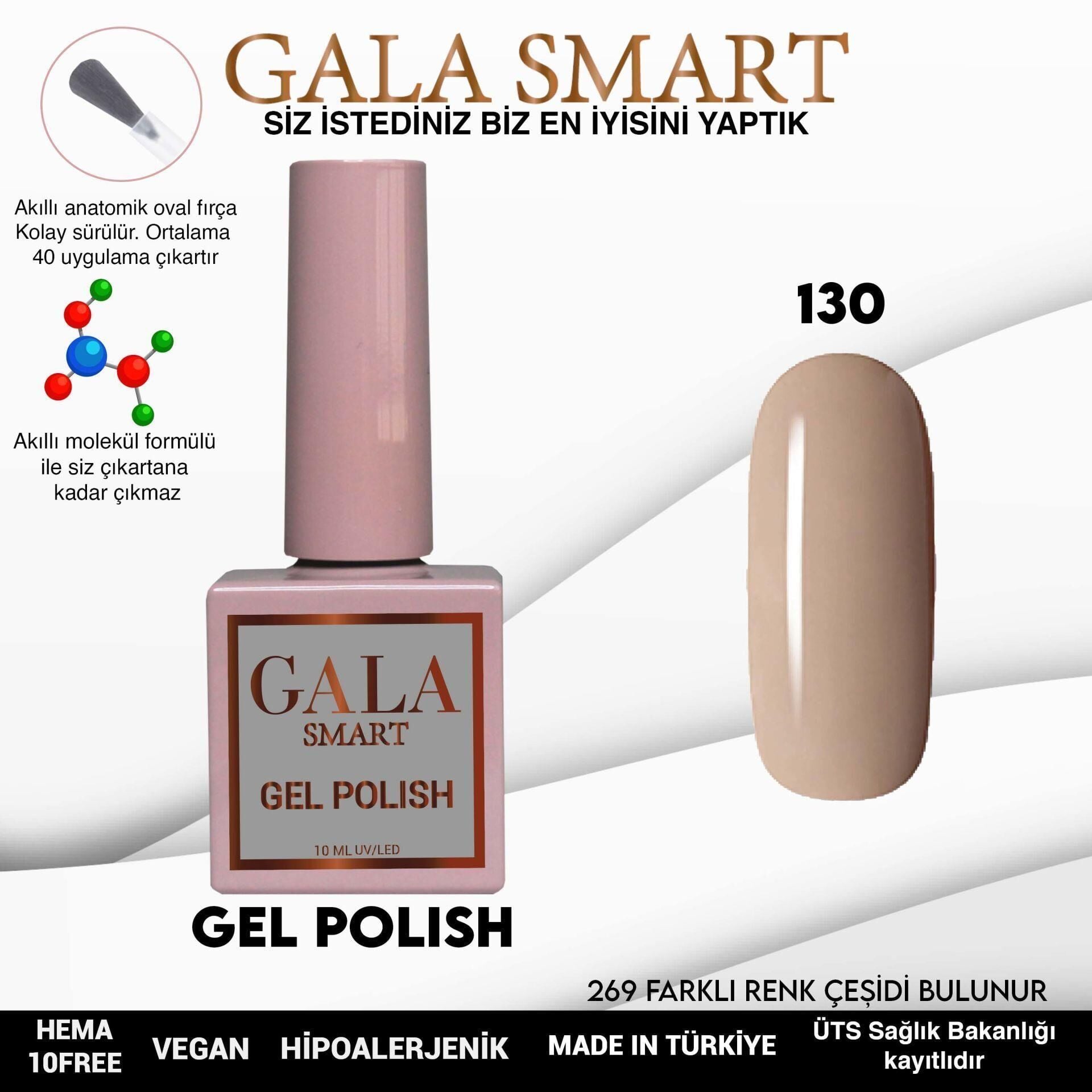 GALA SMART CLASSİC KALICI OJE 10 mle NO:130
