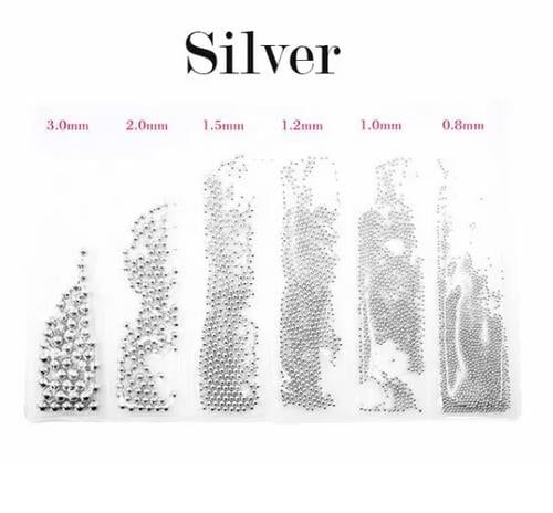 HAVYAR TAŞ NAİL ART TIRNAK SÜSLEME RENK BEYAZ