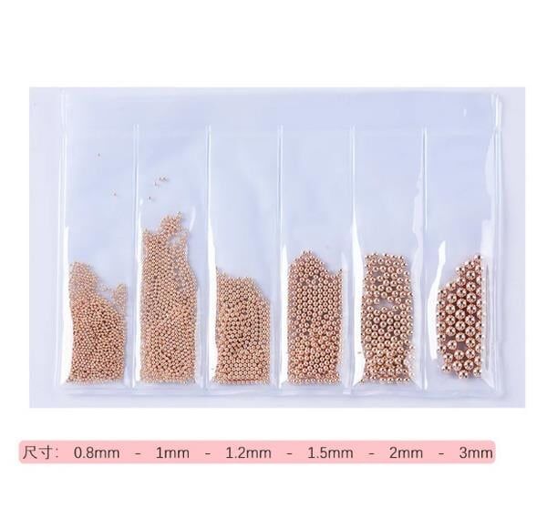 HAVYAR TAŞ NAİL ART TIRNAK SÜSLEME RENK BAKIR