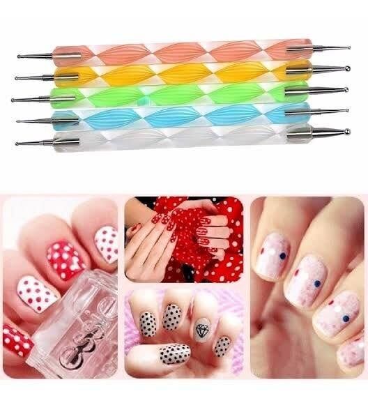 5 Lİ DOTS NAİL ART