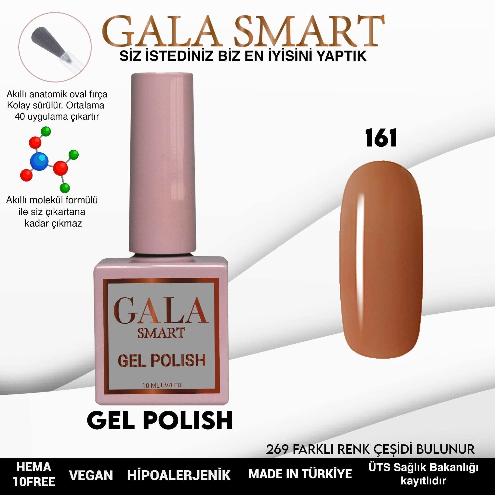 GALA SMART CLASSİC KALICI OJE 10 mle NO:161