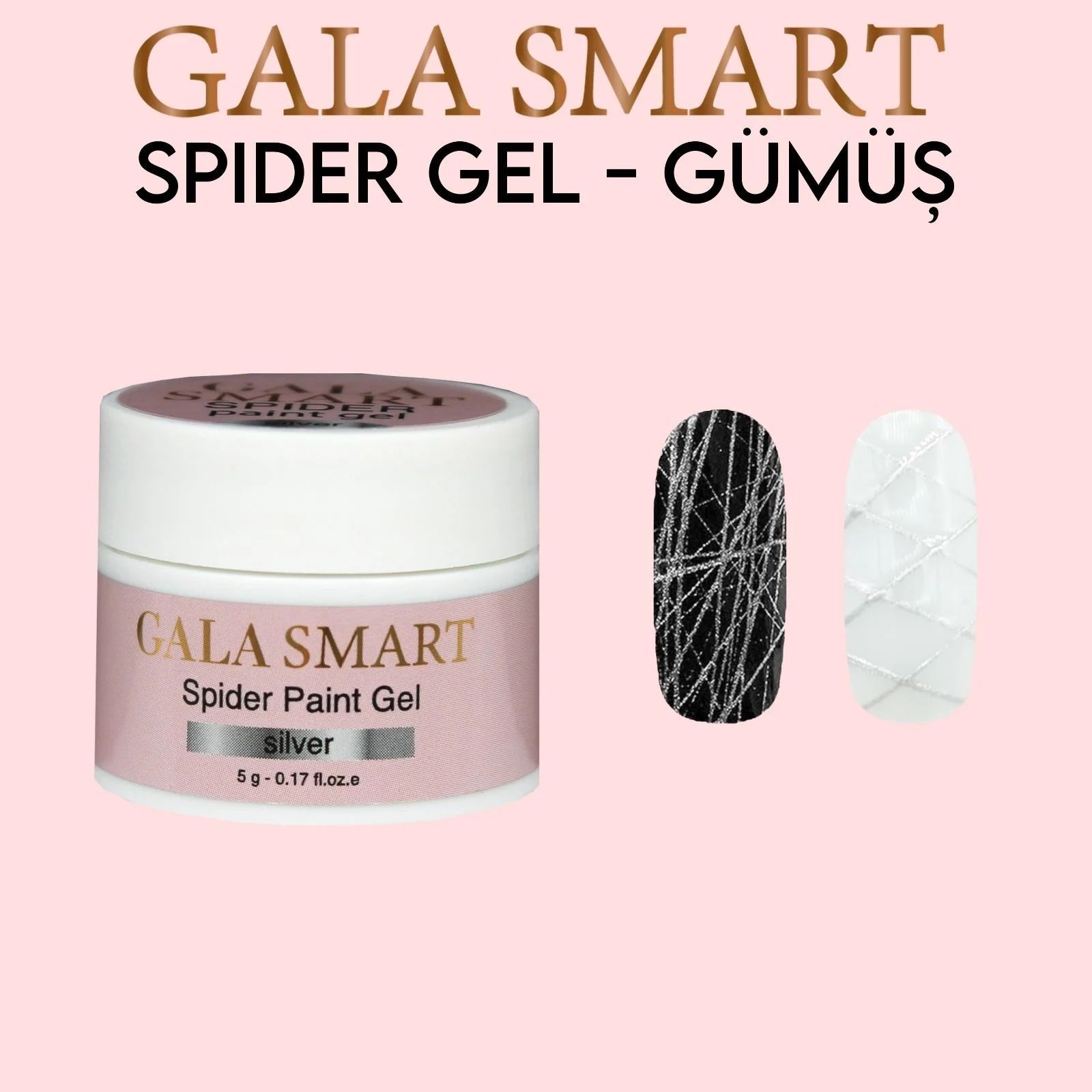 GALA SMART SPİDER TASARIM JEL 5 GR - SİLVER