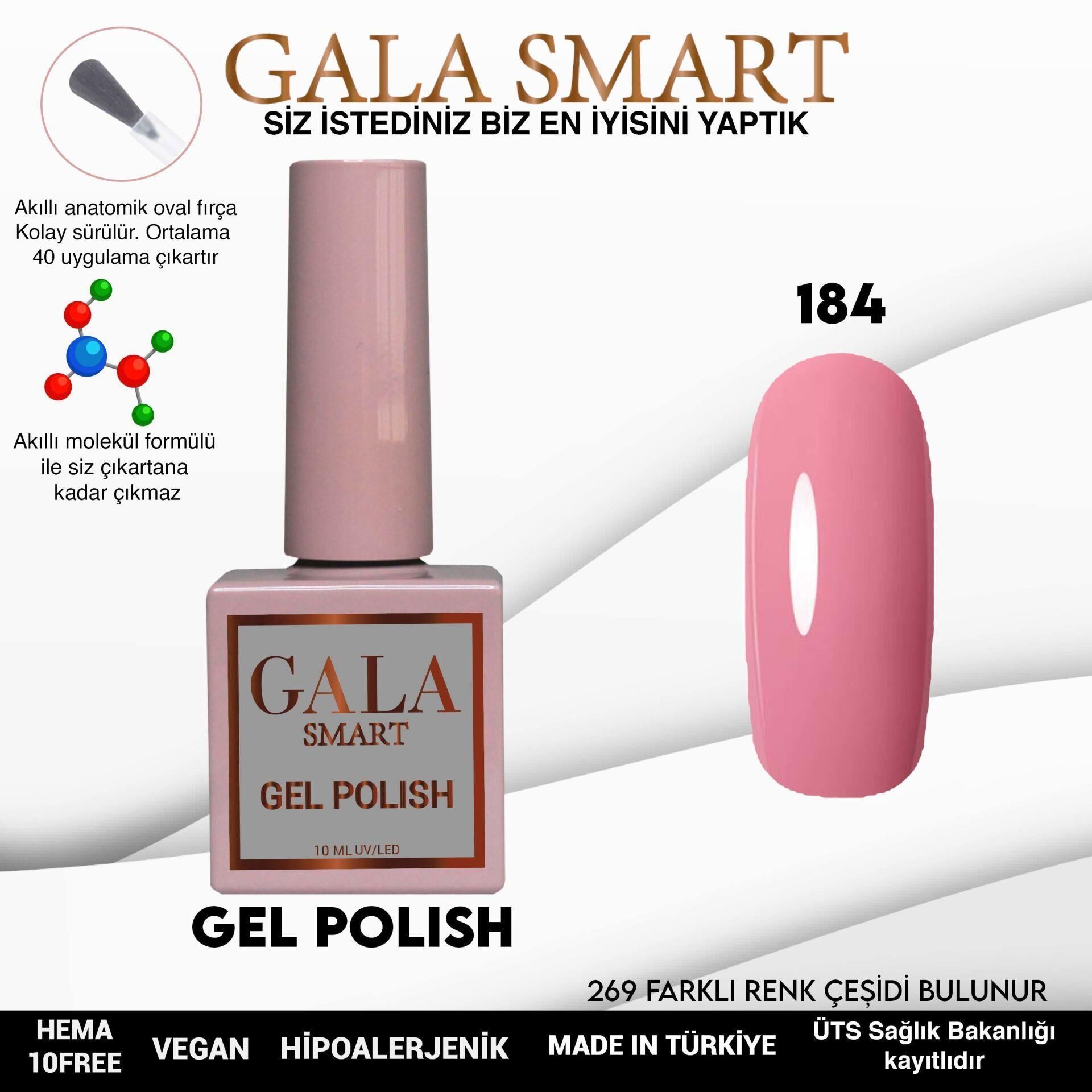 GALA SMART CLASSİC KALICI OJE 10 mle NO:184