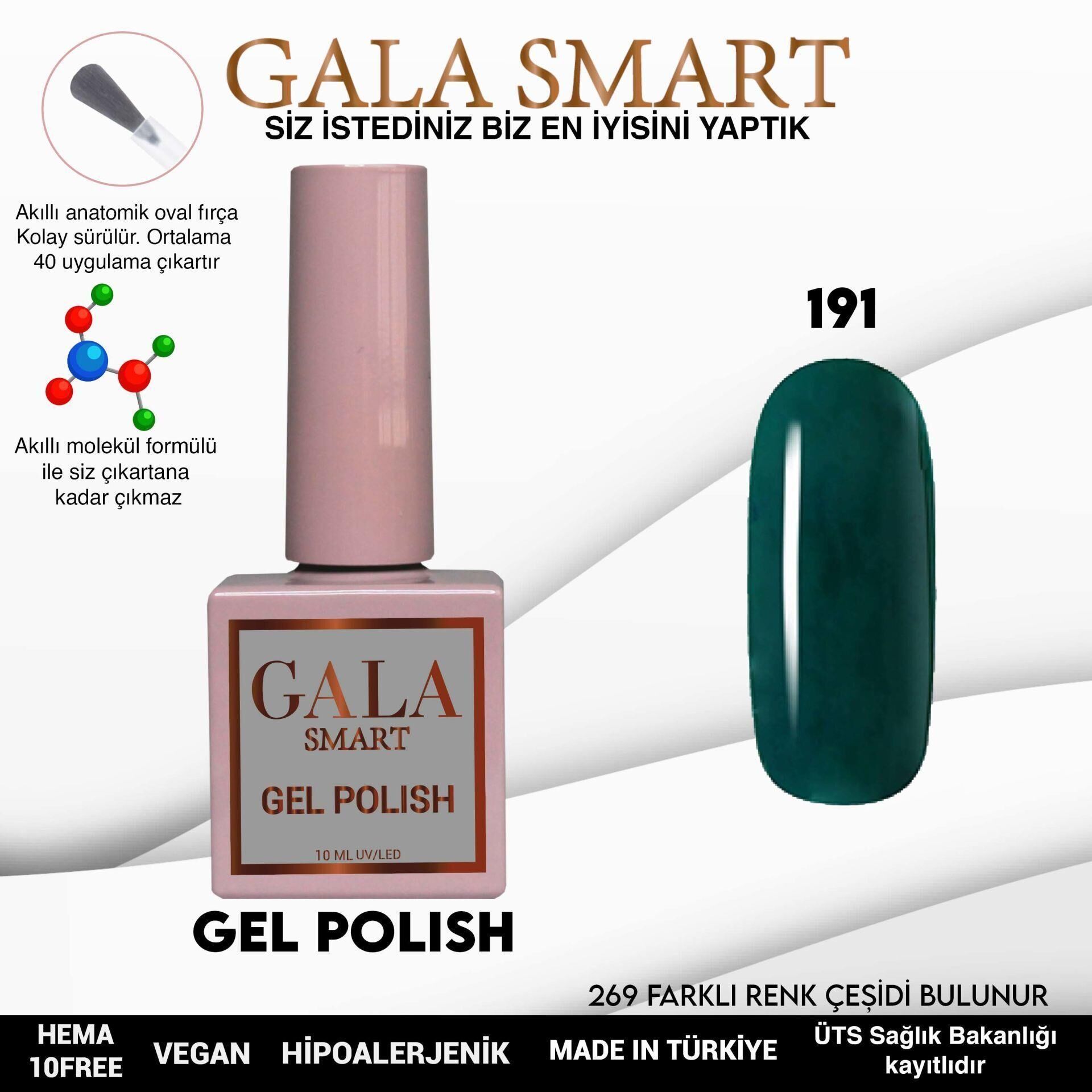 GALA SMART CLASSİC KALICI OJE 10 mle NO:191