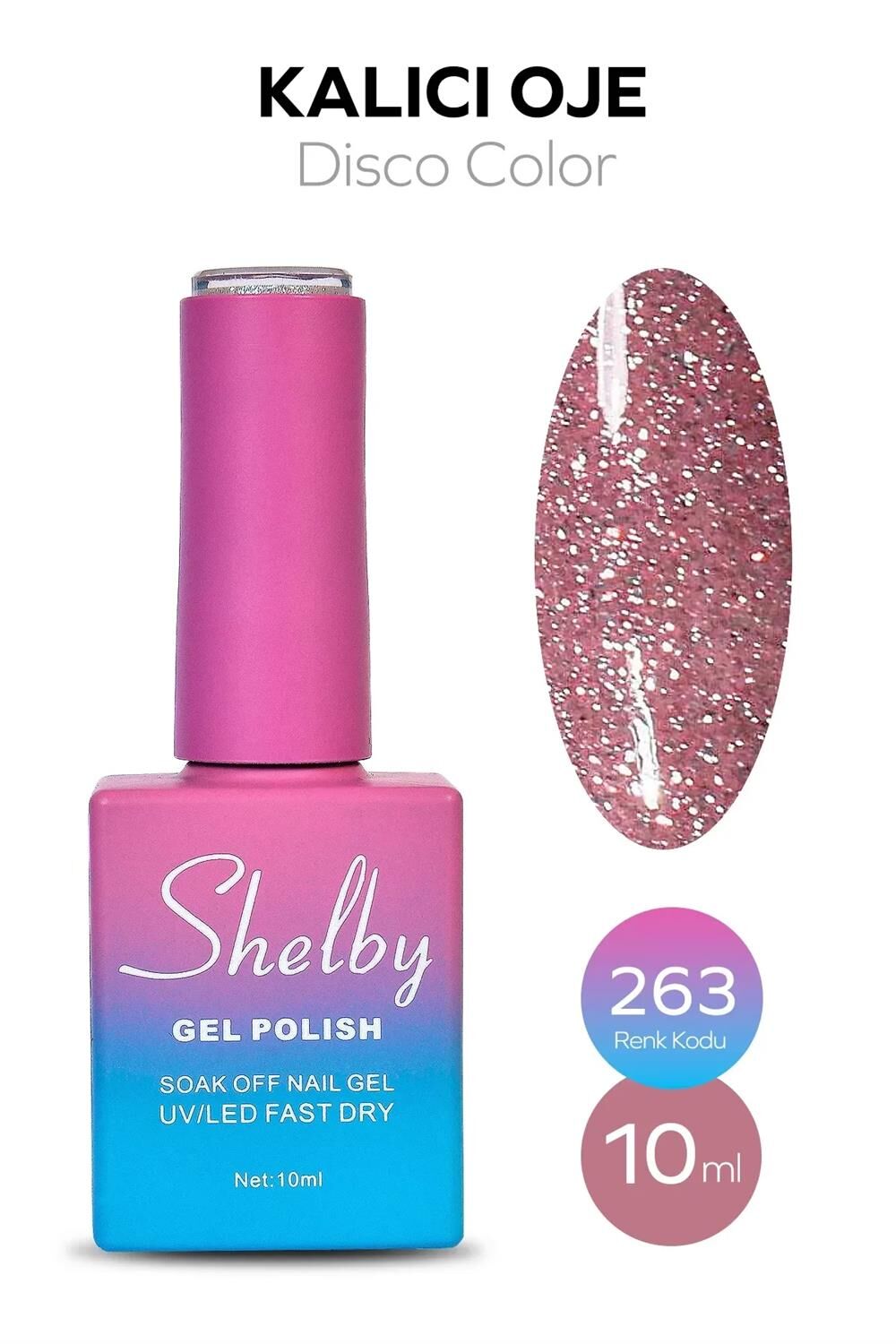 SHELBY 10 ML. A263 DİSKO KALICI OJE