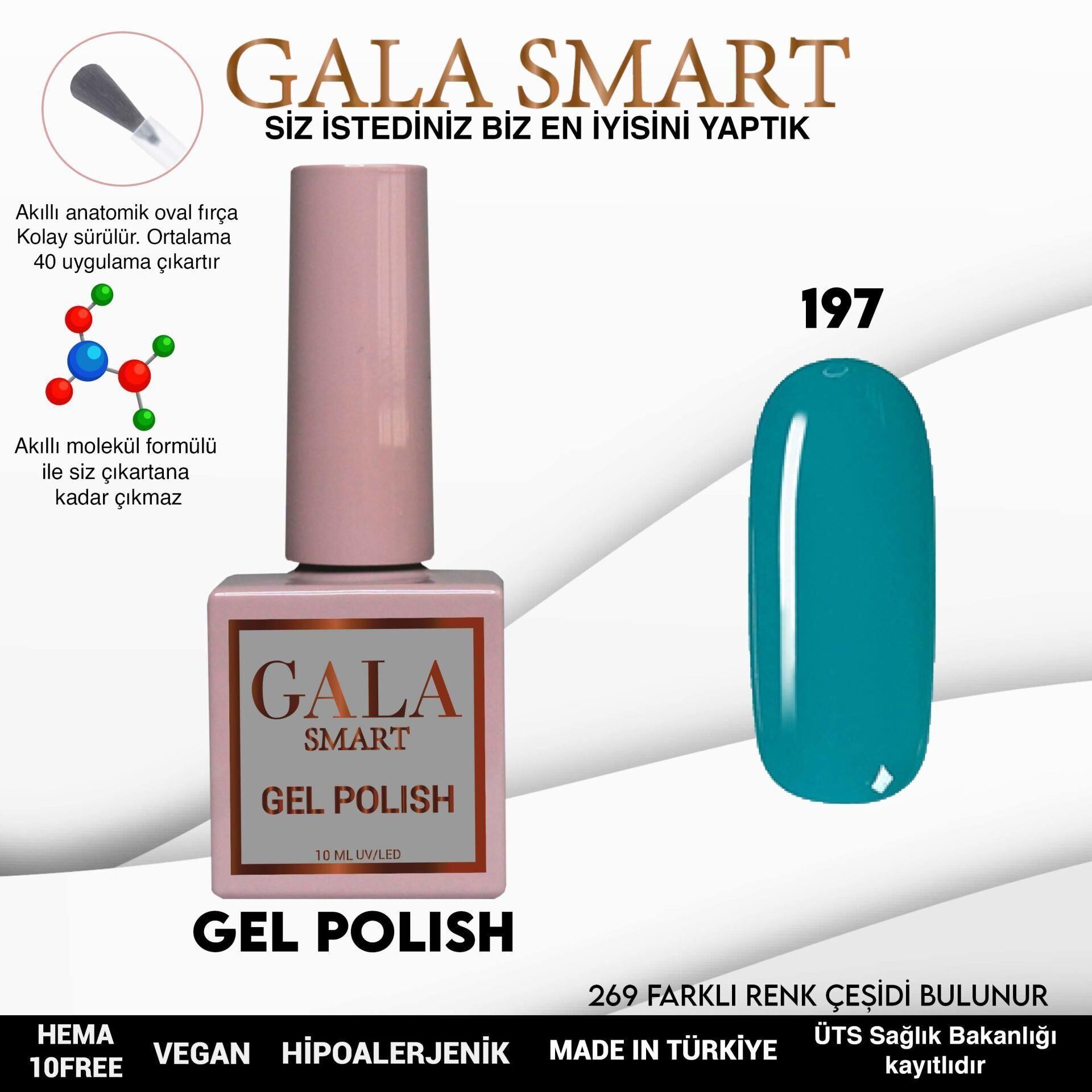 GALA SMART CLASSİC KALICI OJE 10 mle NO:197
