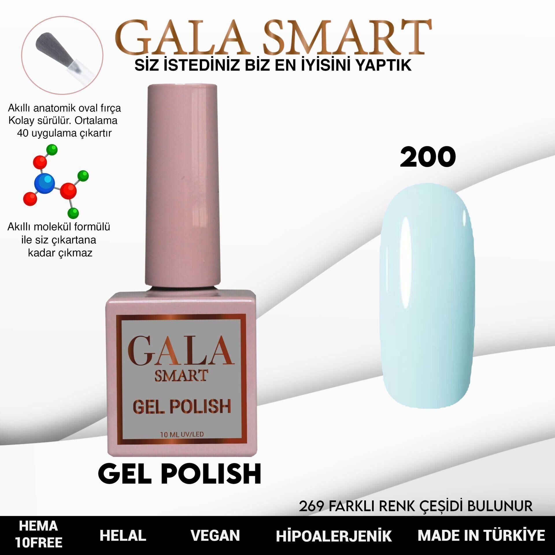 GALA SMART CLASSİC KALICI OJE 10 mle NO:200