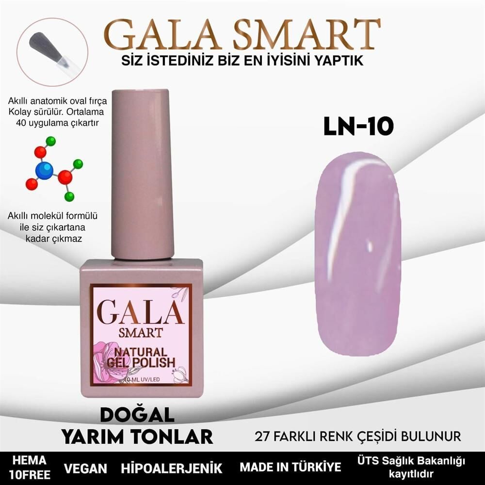 GALA SMART NATURAL KALICI OJE 10 mle LN10