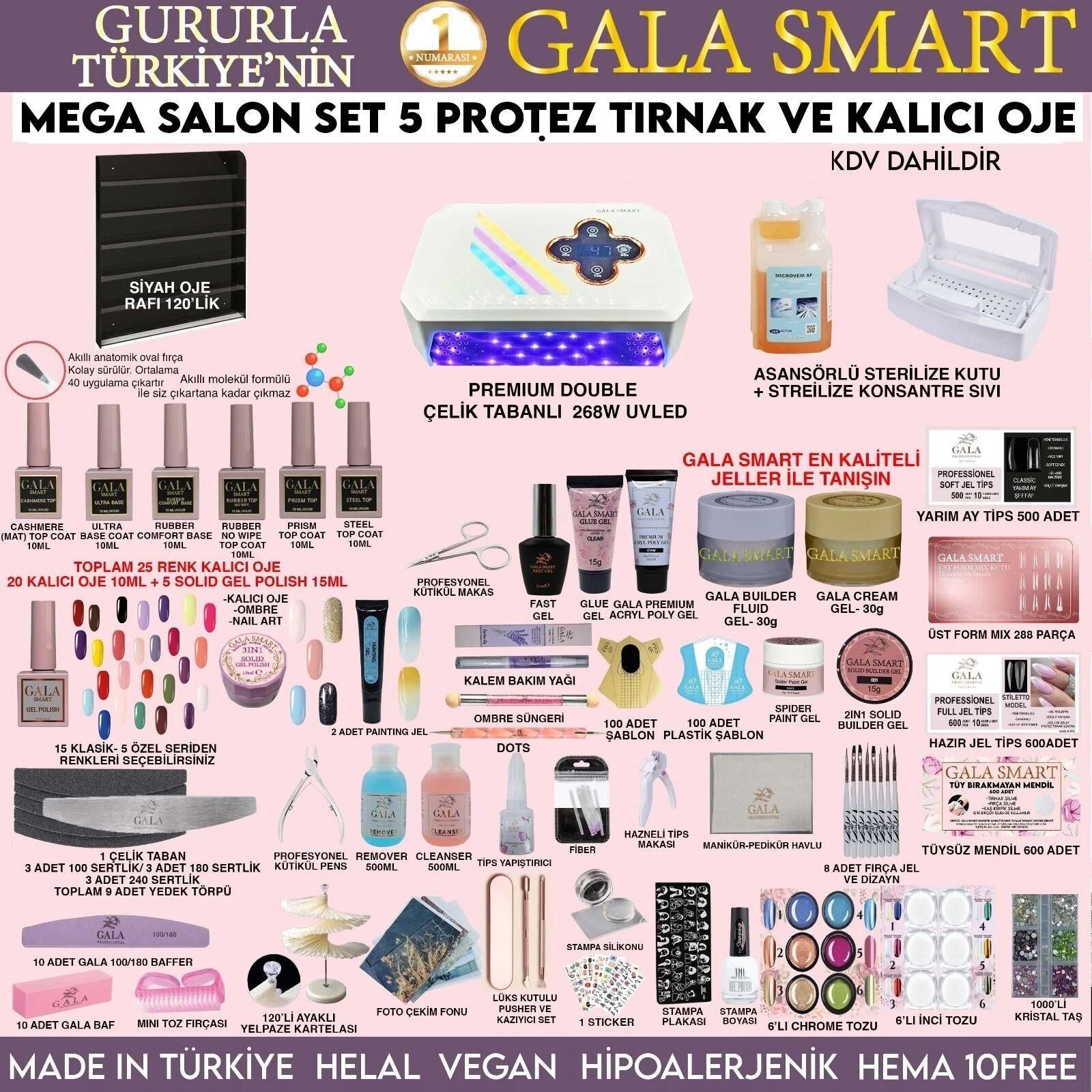 GALA SMART - MEGA SALON SET 5