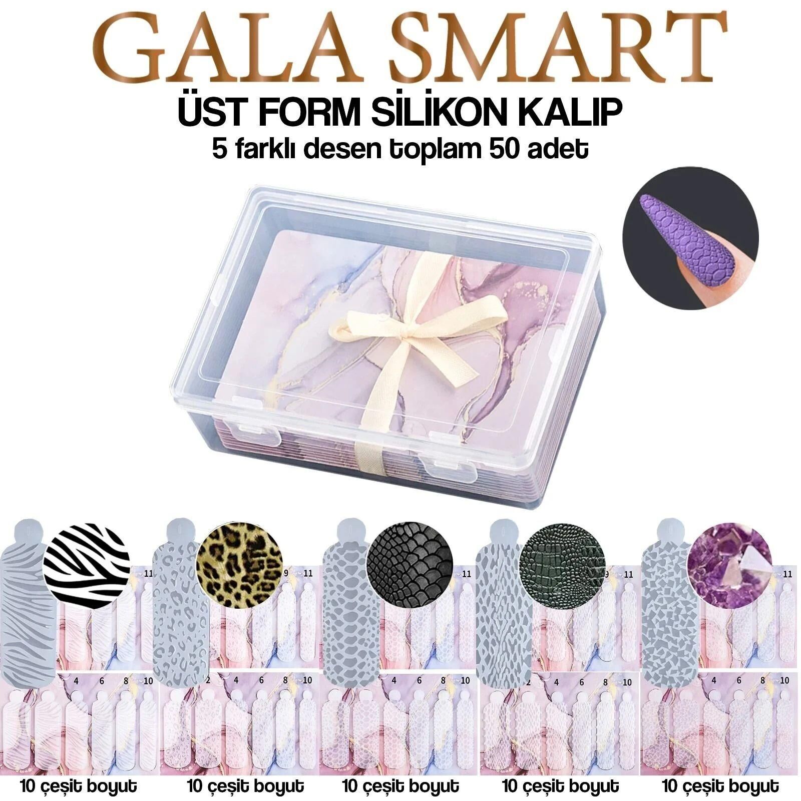 ÜST FORM SİLİKON KALIP - 50 Lİ KUTU