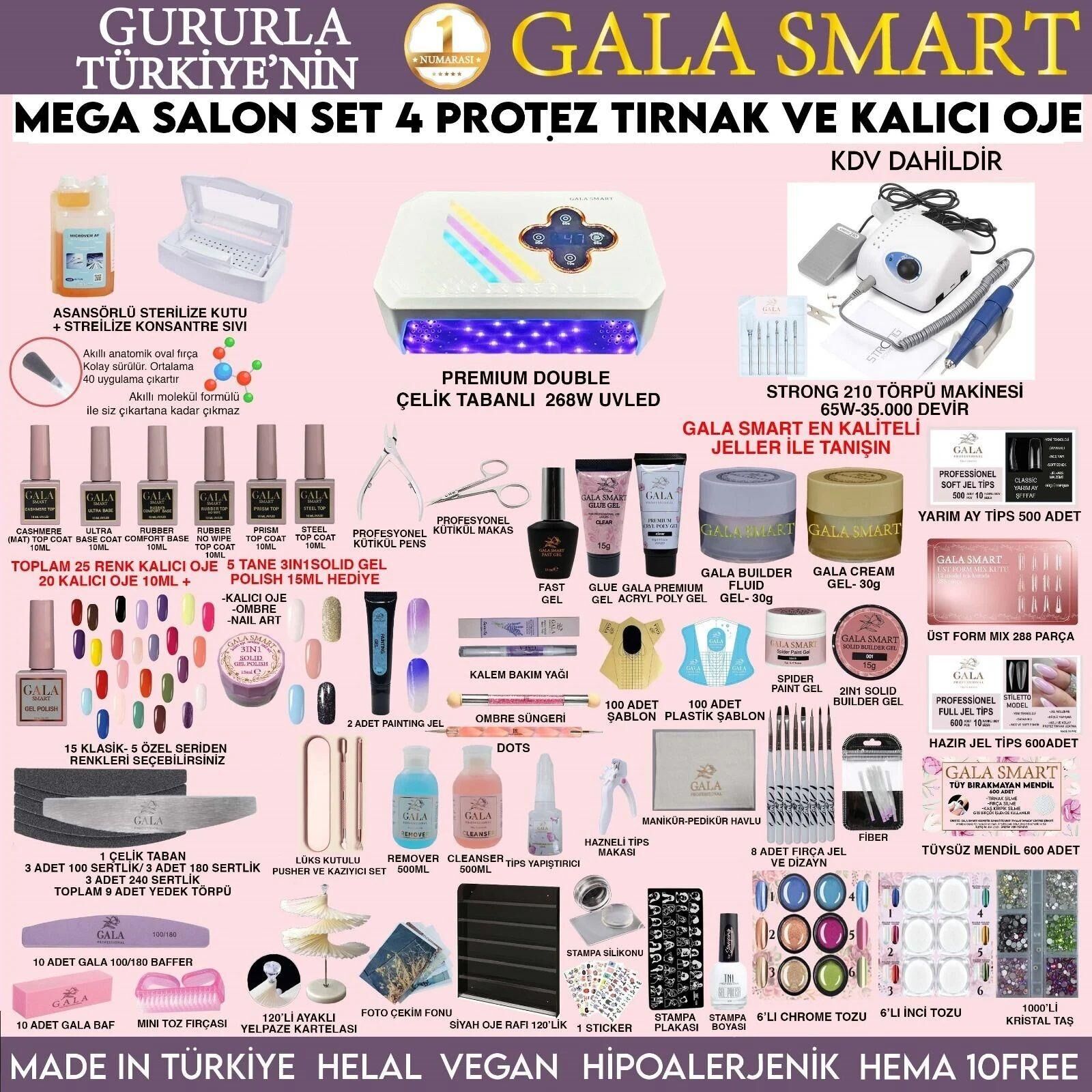 GALA SMART - MEGA SALON SET 4