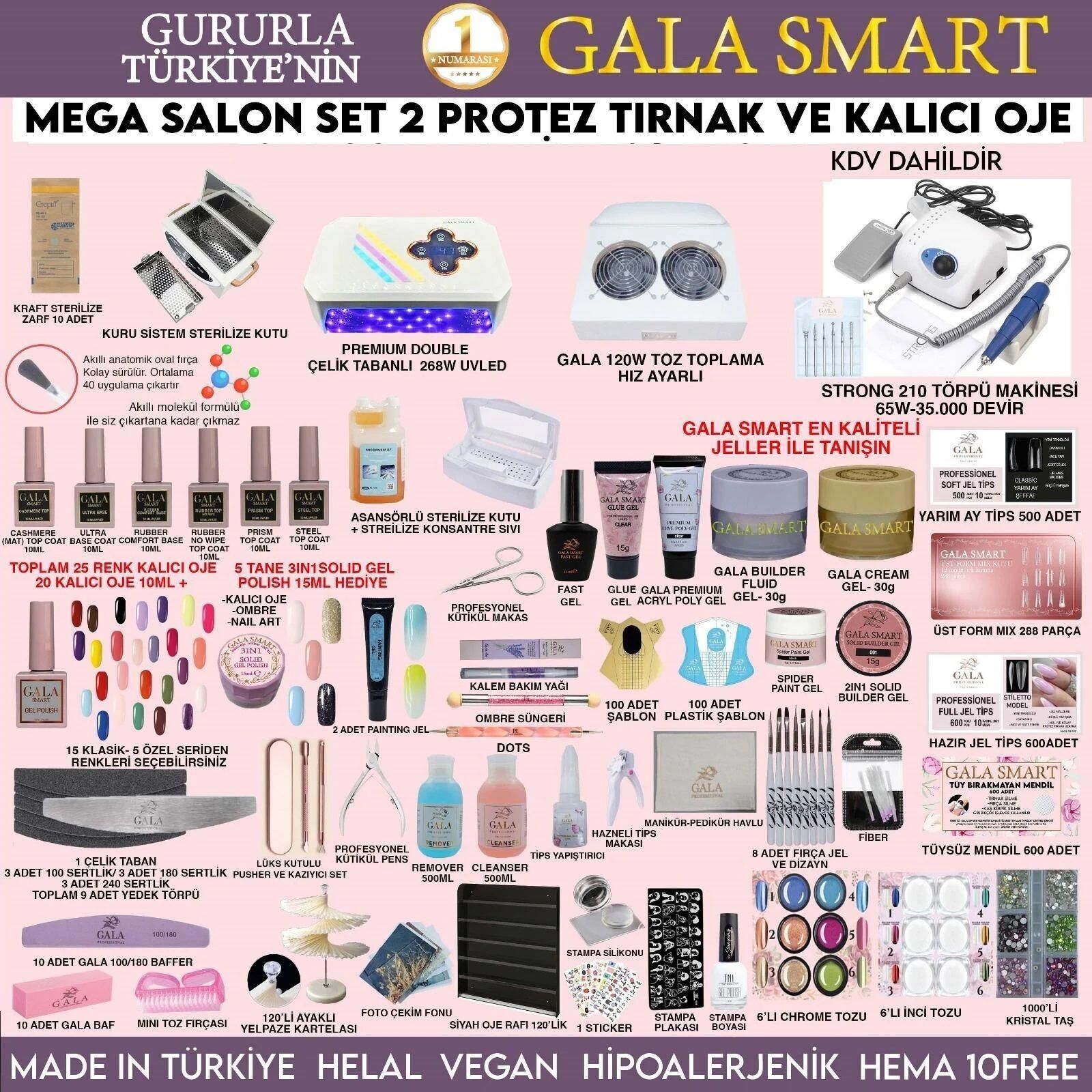 GALA SMART - MEGA SALON SET 2