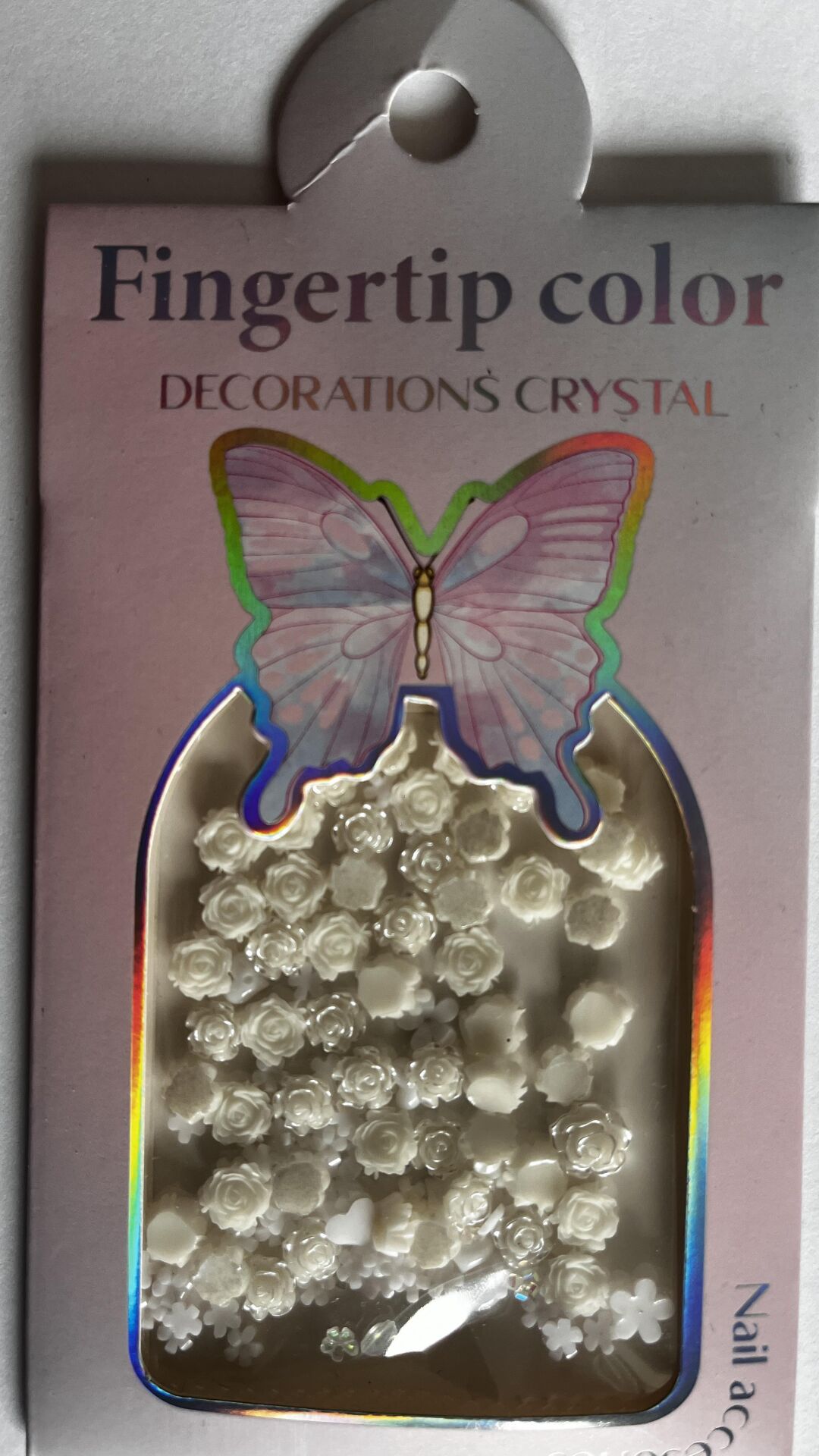 TIRNAK ÜSTÜ 3D ÇARM SÜS NO:19