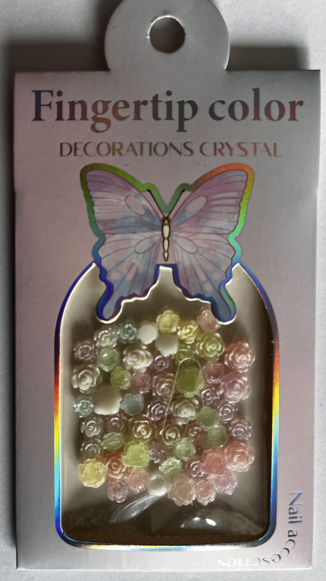 TIRNAK ÜSTÜ 3D ÇARM SÜS NO:20