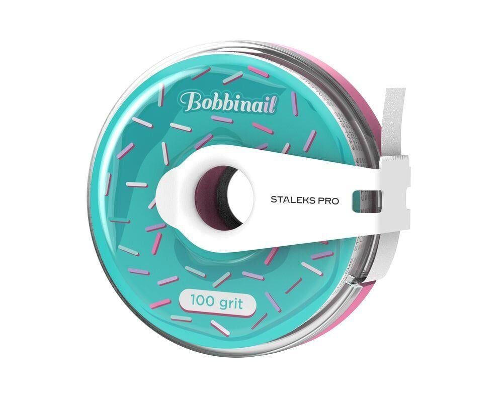 AT-100W EXPERT YEDEK BEYAZ BANT TÖRPÜ, STALEKS PRO PLASTİK BOBİNDE, 100 GRİT