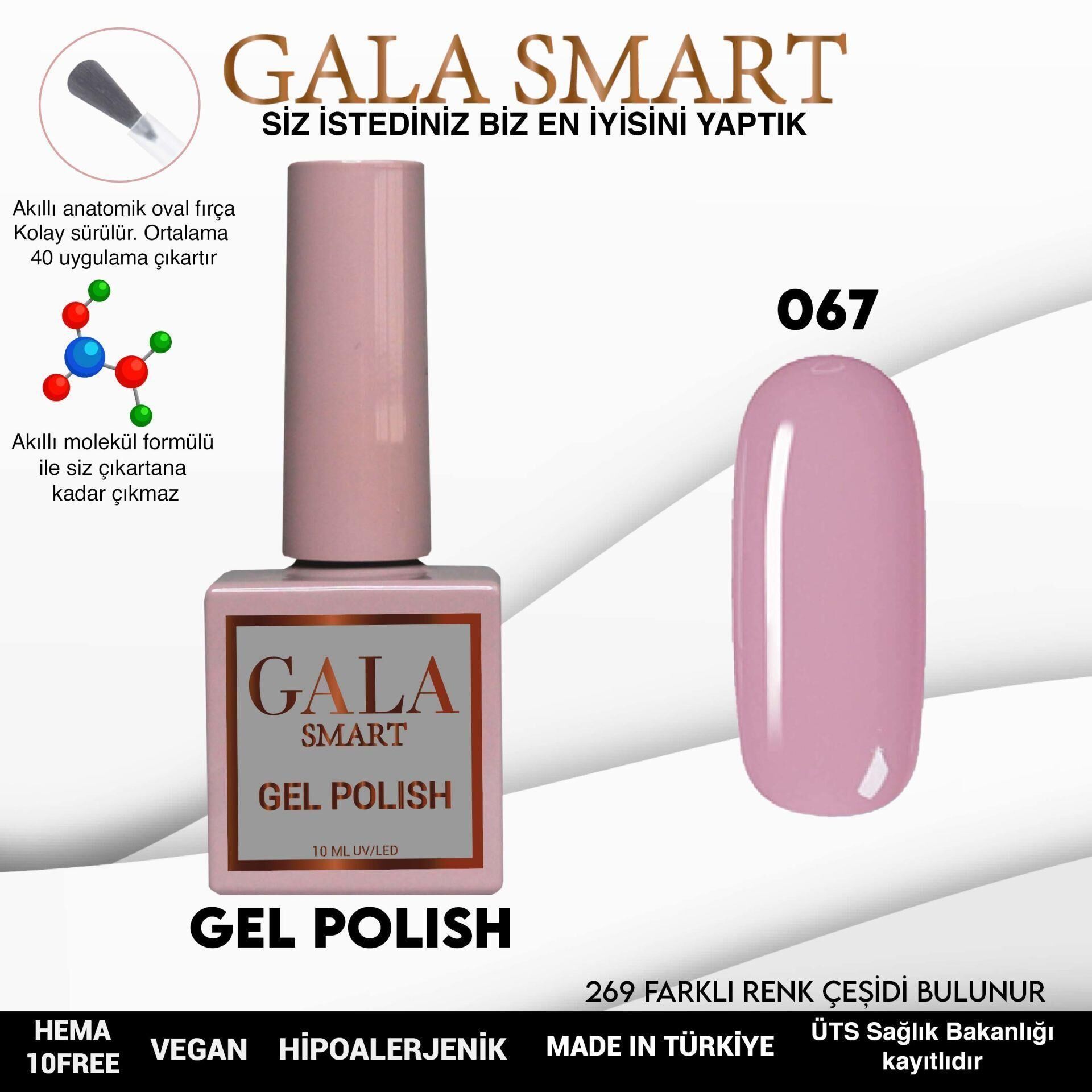GALA SMART CLASSİC KALICI OJE 10 mle NO:067