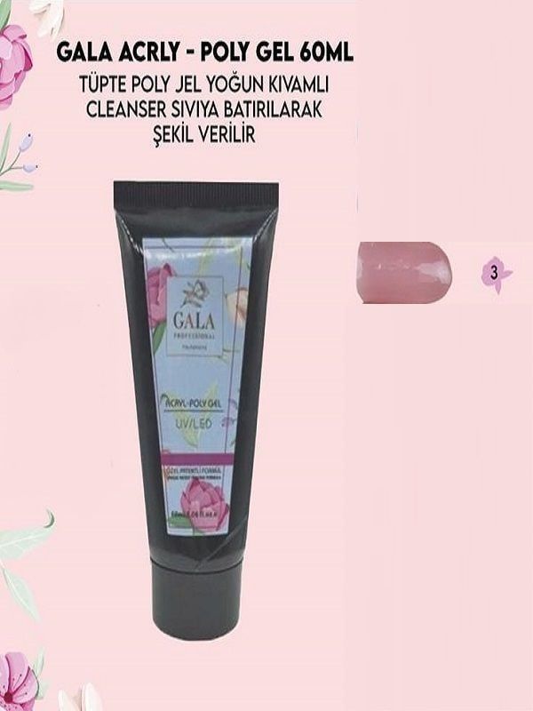 GALA 60 ML ARCLY POLY JEL NO3
