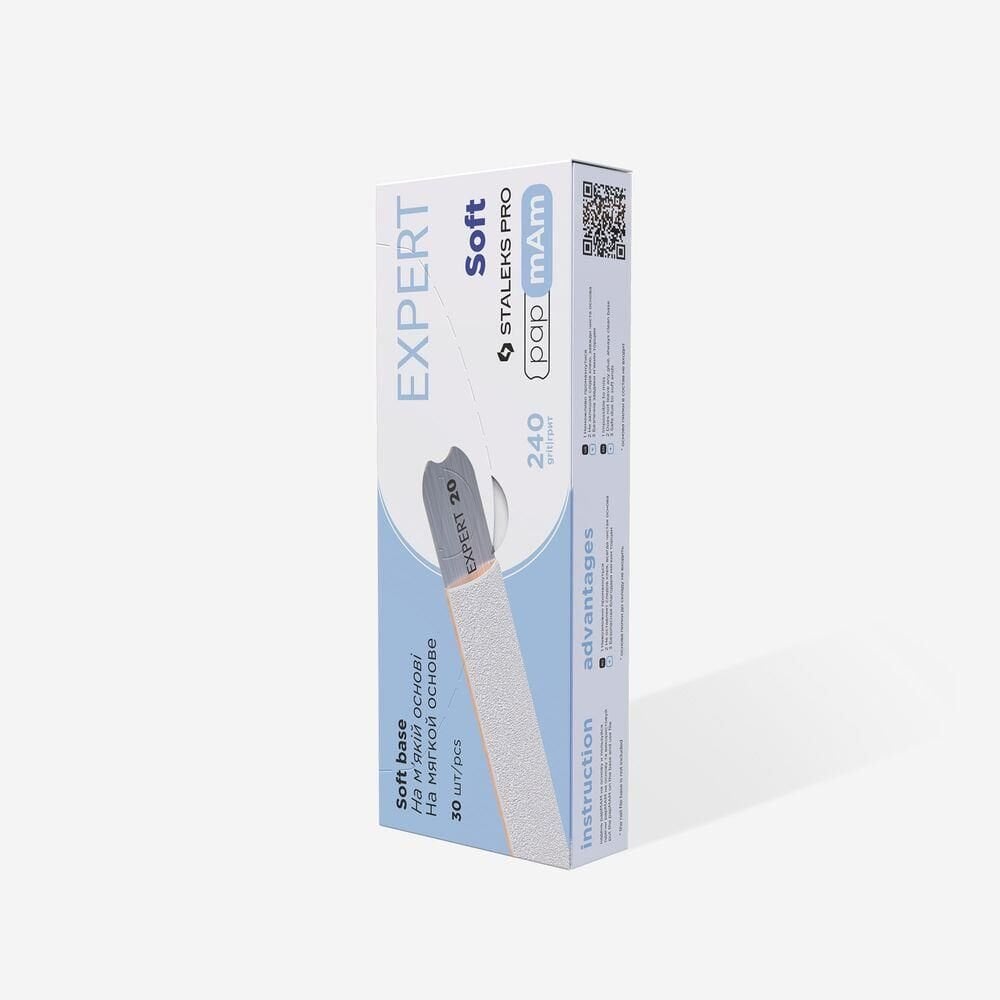 DFCE-20-240/25W EXPERT 20 YEDEK PAPMAM BEYAZ TÖRPÜLER (YUMUŞAK TABAN) 240 GRİT (25 ADET)