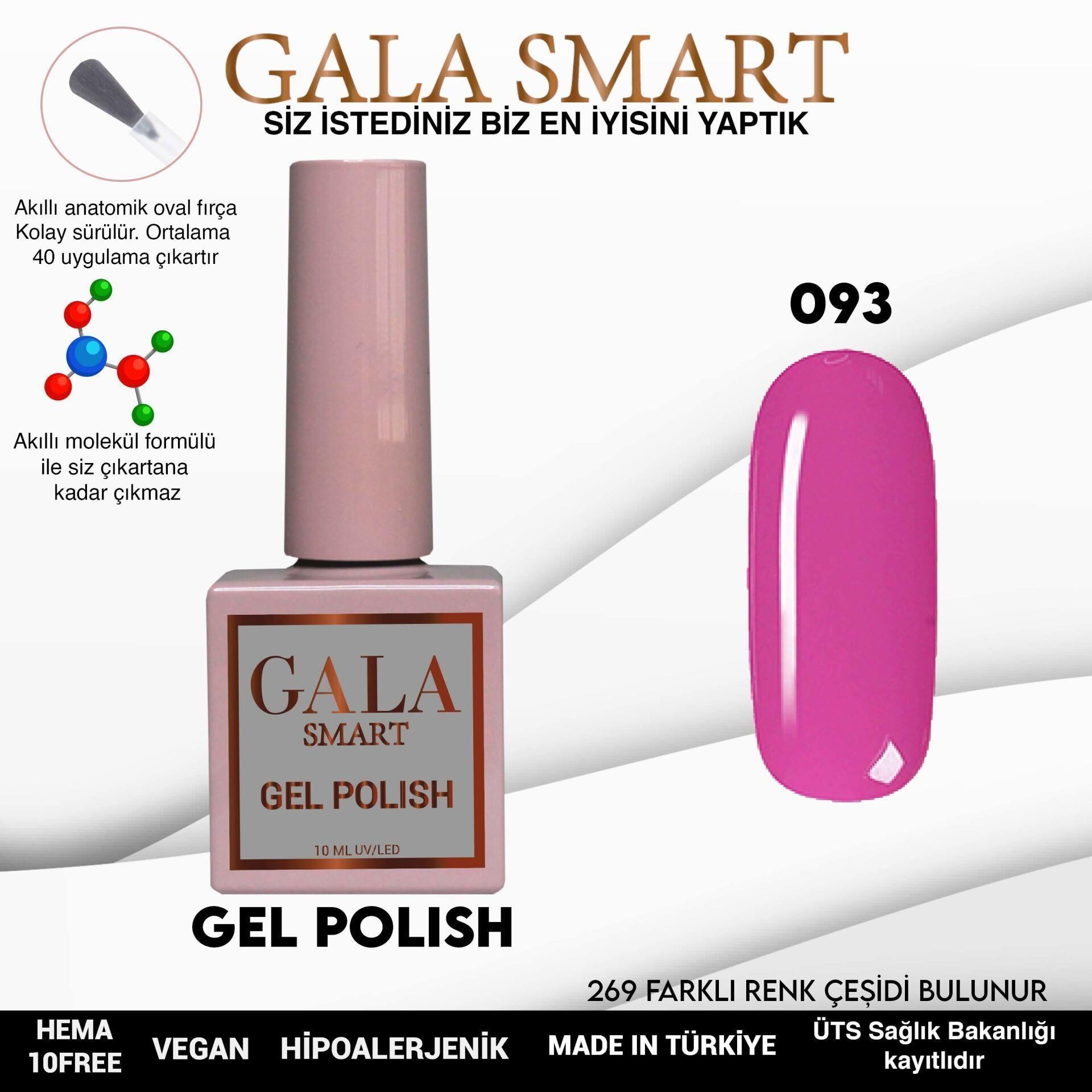 GALA SMART CLASSİC KALICI OJE 10 mle NO:093