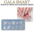 3D SİLİKON KALIP - DENİZ KABUĞU