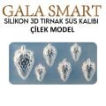 3D SİLİKON KALIP - ÇİLEK MODEL