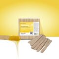 DSW-30 EXPERT 30 Sır Ağda İçin 3 No'lu Ahşap Spatula (Çubuk) (100 Adet)