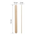 DSW-30 EXPERT 30 Sır Ağda İçin 3 No'lu Ahşap Spatula (Çubuk) (100 Adet)