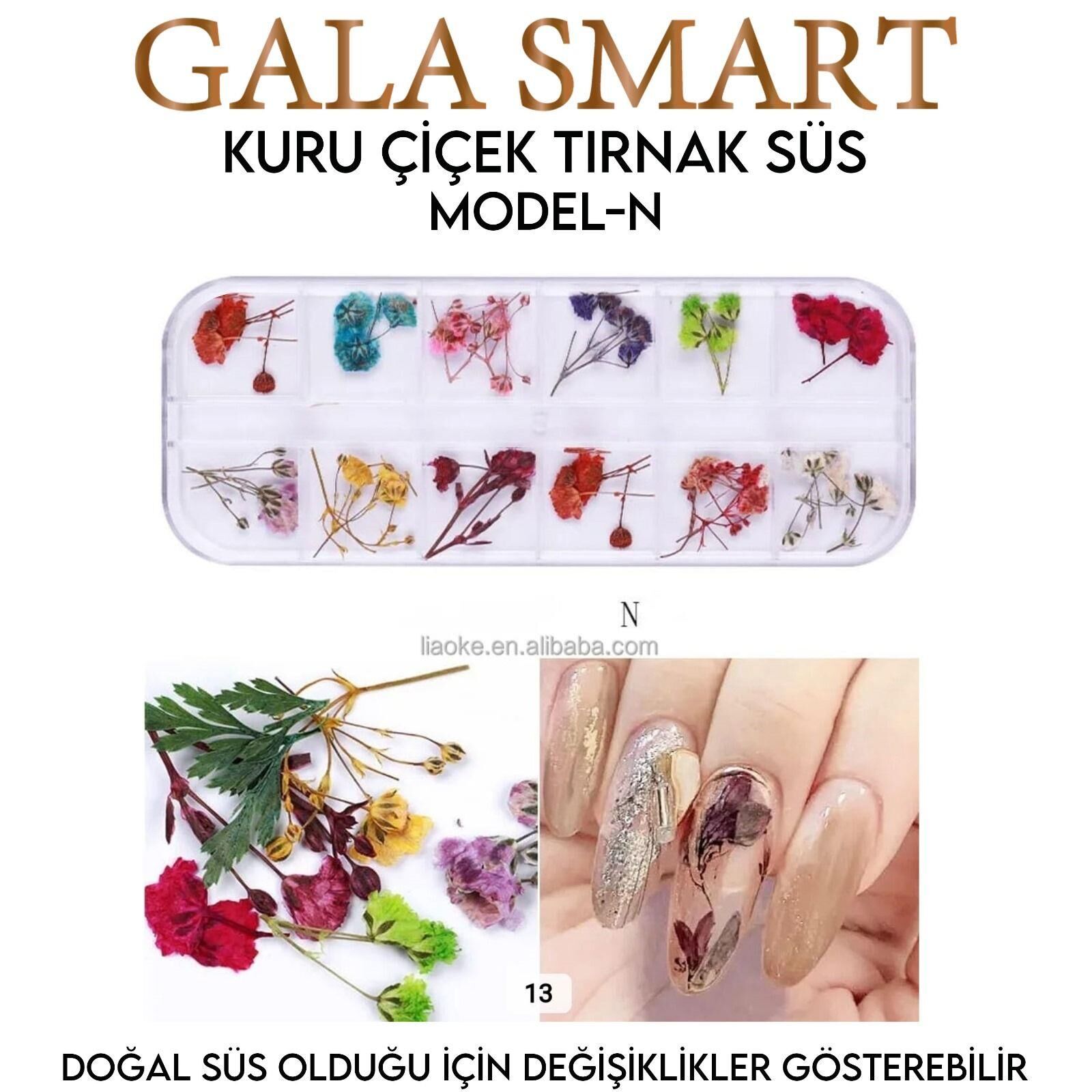 KURU ÇİÇEK TIRNAK SÜS - MODEL:N