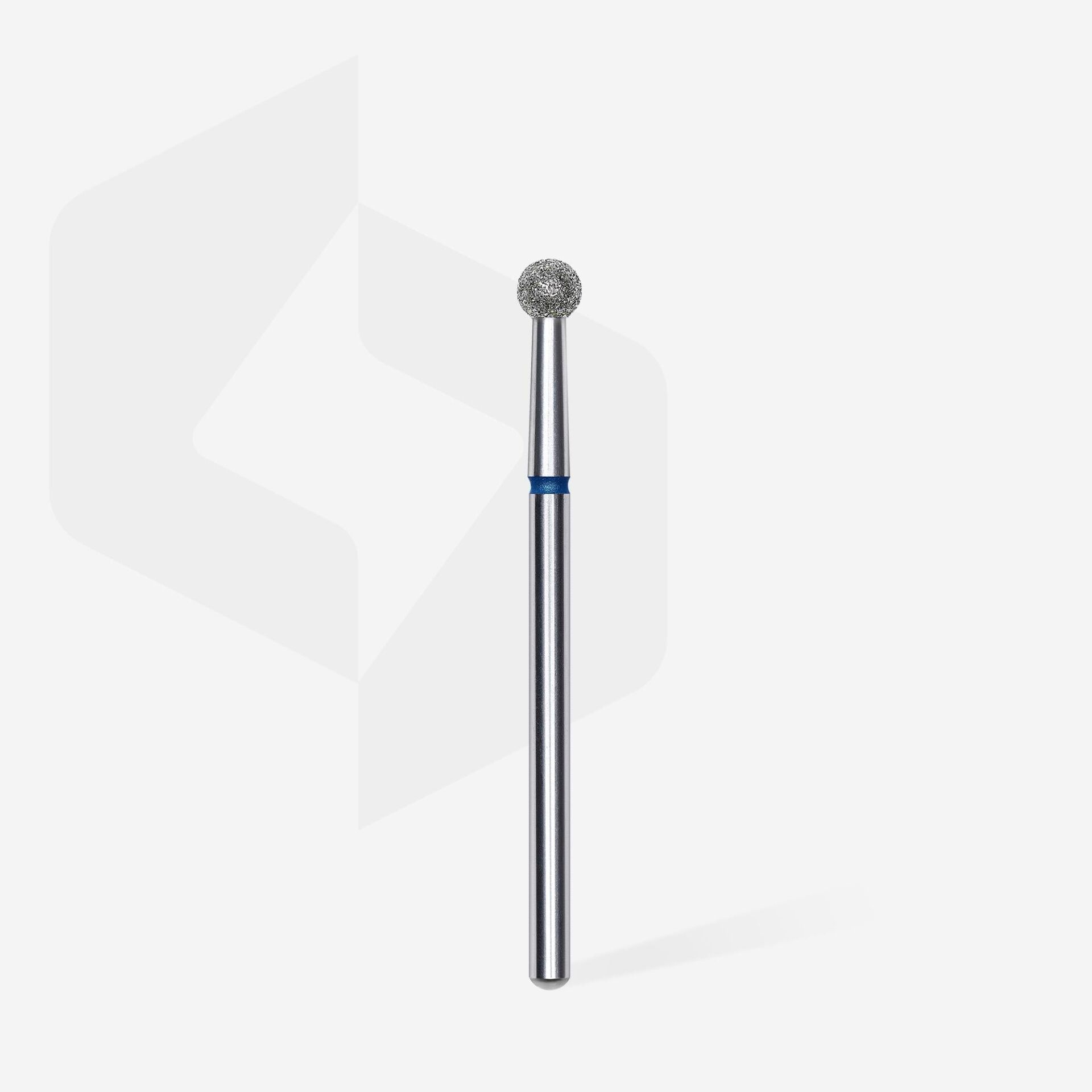 FA01B035 ELMAS KÜRE FREZE, MAVİ, ÇAP 3,5 MM
