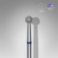 FA01B040 ELMAS KÜRE FREZE, MAVİ, ÇAP 4 MM