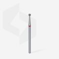 FA01R025 ELMAS KÜRE FREZE, KIRMIZI, ÇAP 2,5 MM