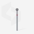 FA01R050 ELMAS KÜRE FREZE, KIRMIZI, ÇAP 5 MM
