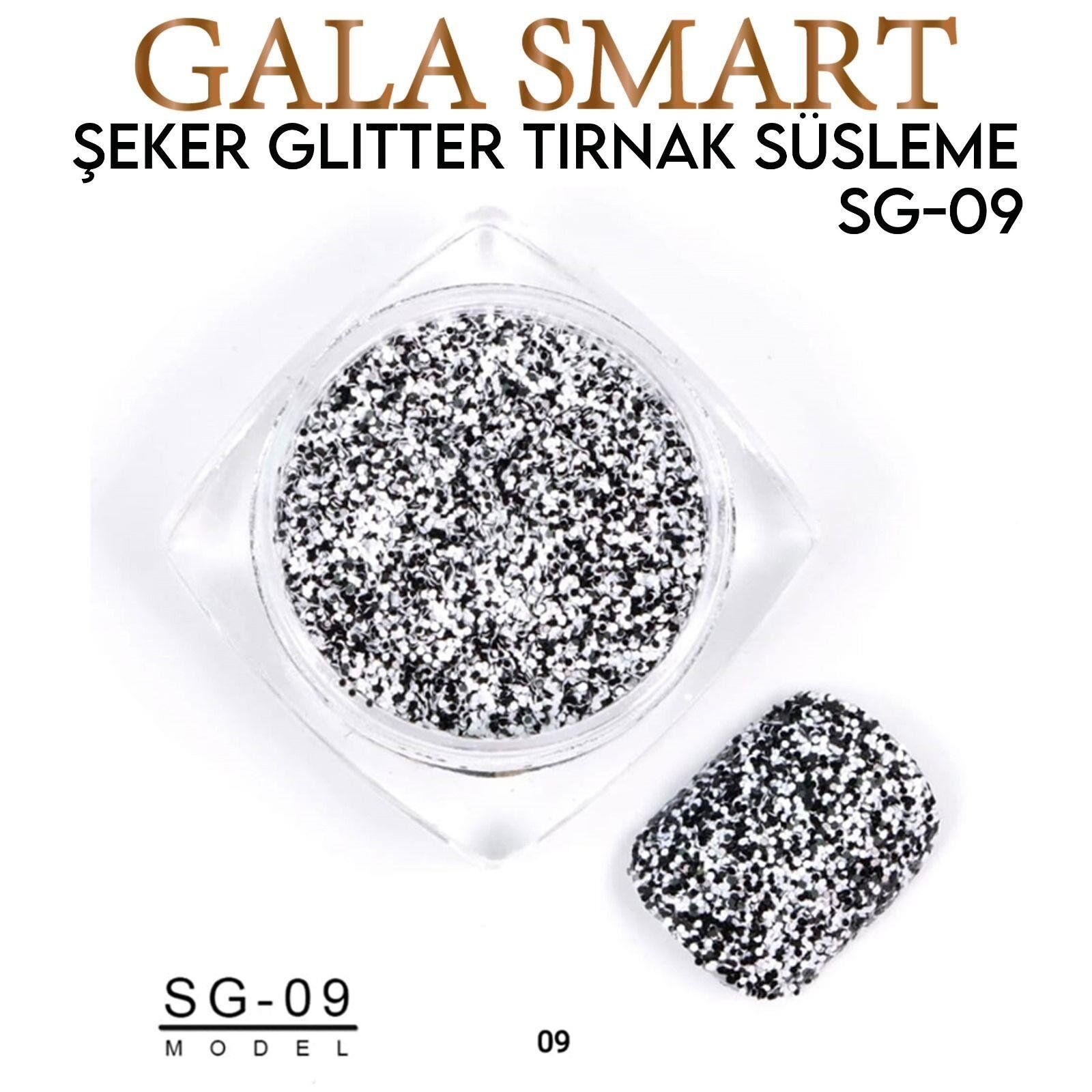 ŞEKER GLİTTER TIRNAK SÜSLEME NO:SG-09