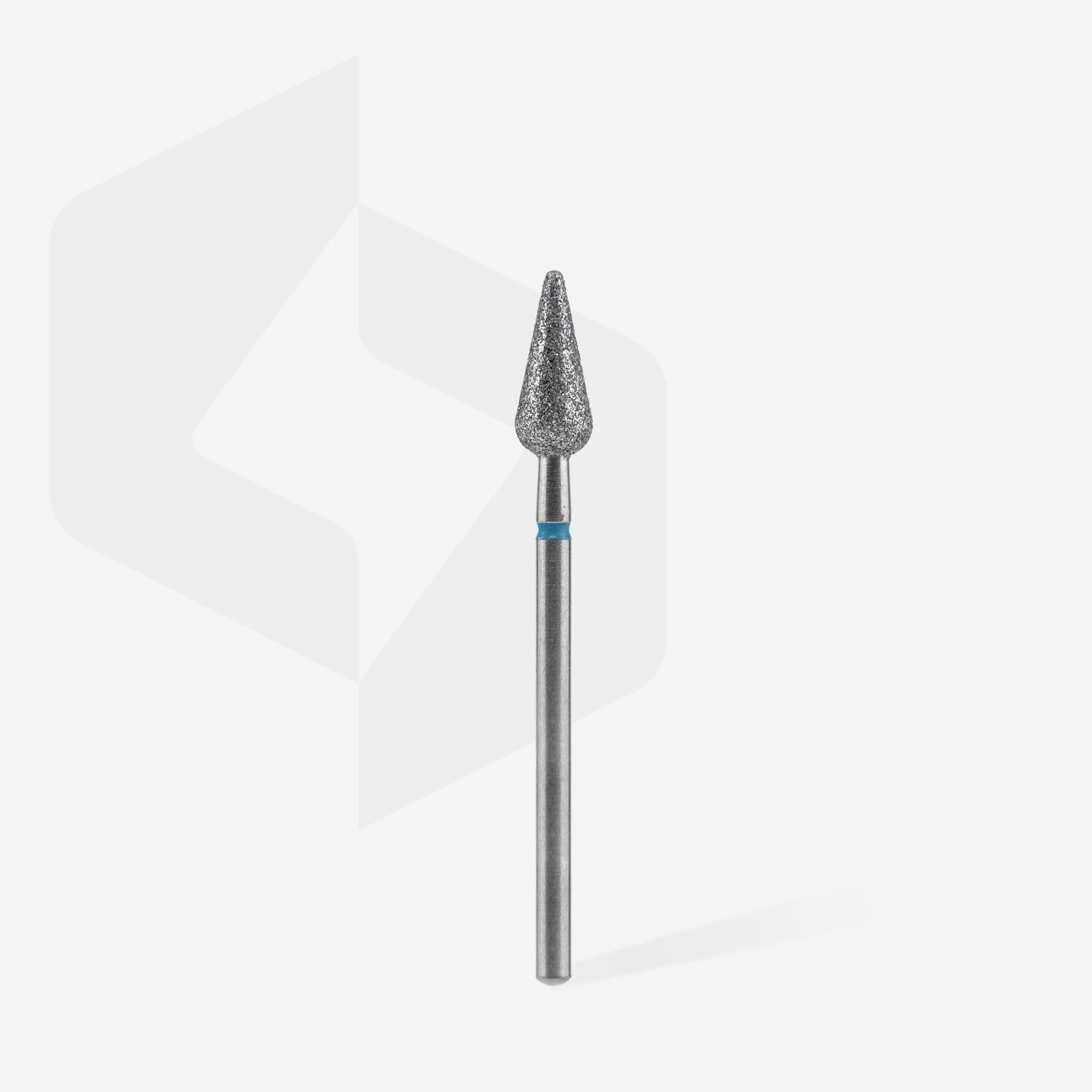 FA100B050/12 ELMAS ARMUT SİVRİ FREZE EXPERT, MAVİ, ÇAP 5 MM, ÇALIŞMA KISMI 12 MM