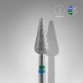 FA100BG050/12 DUO elmas freze armut keskin mavi-yeşil EXPERT çap 5 mm / çalışma kısmı 12 mm.