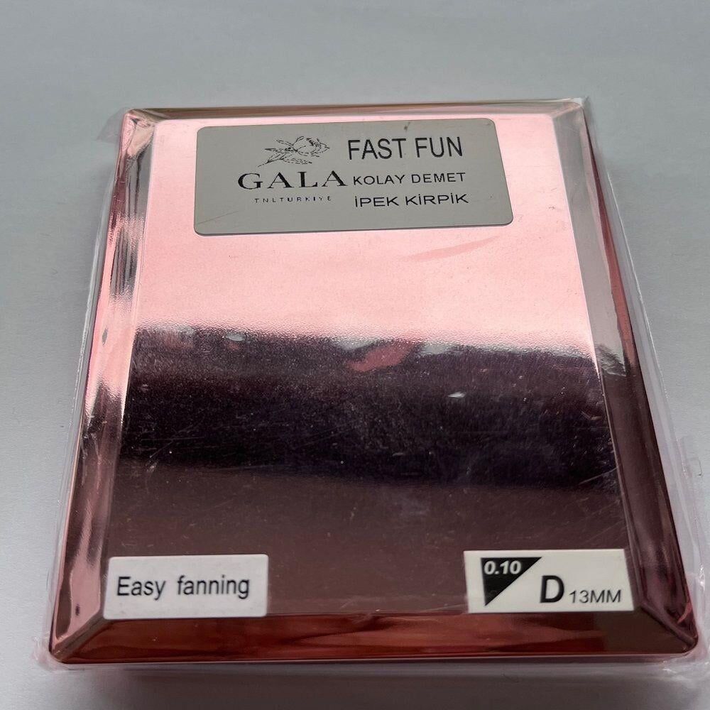 GALA FAST FUN KOLAY VOLUME İPEK KİRPİK 0.10 D 13MM TEK BOY