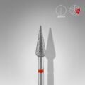 FA100R040/12 ELMAS SİVRİ ARMUT FREZE, KIRMIZI, ÇAP 4 MM, ÇALIŞMA KISMI 12 MM
