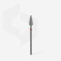 FA100R050/12 ELMAS ARMUT SİVRİ FREZE EXPERT ,KIRMIZI, ÇAP 5 MM, ÇALIŞMA KISMI 12 MM
