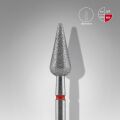FA100R050/12 ELMAS ARMUT SİVRİ FREZE EXPERT ,KIRMIZI, ÇAP 5 MM, ÇALIŞMA KISMI 12 MM