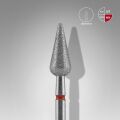 FA100R050/12 ELMAS ARMUT SİVRİ FREZE EXPERT ,KIRMIZI, ÇAP 5 MM, ÇALIŞMA KISMI 12 MM
