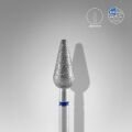 FA101B050/12 ELMAS YUVARLANMIŞ ARMUT FREZE, MAVİ, ÇAP 5 MM, ÇALIŞMA KISMI 12 MM