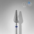 FA101B050/12 ELMAS YUVARLANMIŞ ARMUT FREZE, MAVİ, ÇAP 5 MM, ÇALIŞMA KISMI 12 MM
