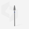 FA101B050/12 ELMAS YUVARLANMIŞ ARMUT FREZE, MAVİ, ÇAP 5 MM, ÇALIŞMA KISMI 12 MM