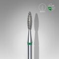 FA10G021/8 ELMAS ALEV FREZE, YEŞİL, ÇAP 2,1 MM, ÇALIŞMA KISMI 8 MM