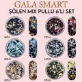 ŞÖLEN MİX PULLU 6 LI SET