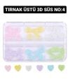 TIRNAK ÜSTÜ 3D ÇARM SÜS NO:4