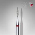 FA10R016/8 ELMAS ALEV FREZE, KIRMIZI, ÇAP 1,6 MM, ÇALIŞMA KISMI 8 MM