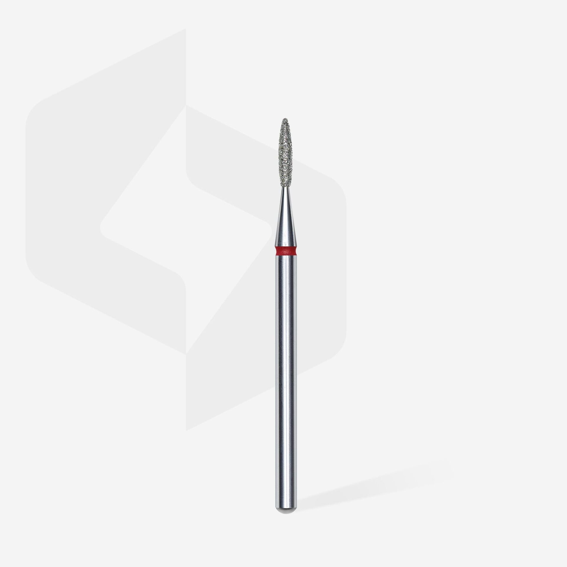 FA10R016/8 ELMAS ALEV FREZE, KIRMIZI, ÇAP 1,6 MM, ÇALIŞMA KISMI 8 MM